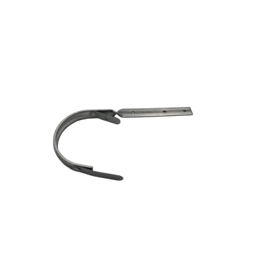 Hak rynnowy ocynkowany – grubość płaskownika 4 mm, solidna konstrukcja